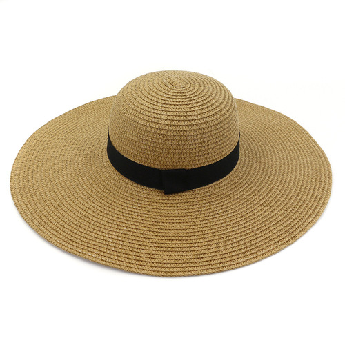 新款遮阳沙滩帽韩版女夏天户外海边度假防晒太阳帽子大檐帽CM310