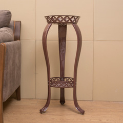 歐式鐵藝陽台室內客廳吊蘭綠蘿花盆架花架子鐵藝多層置物架