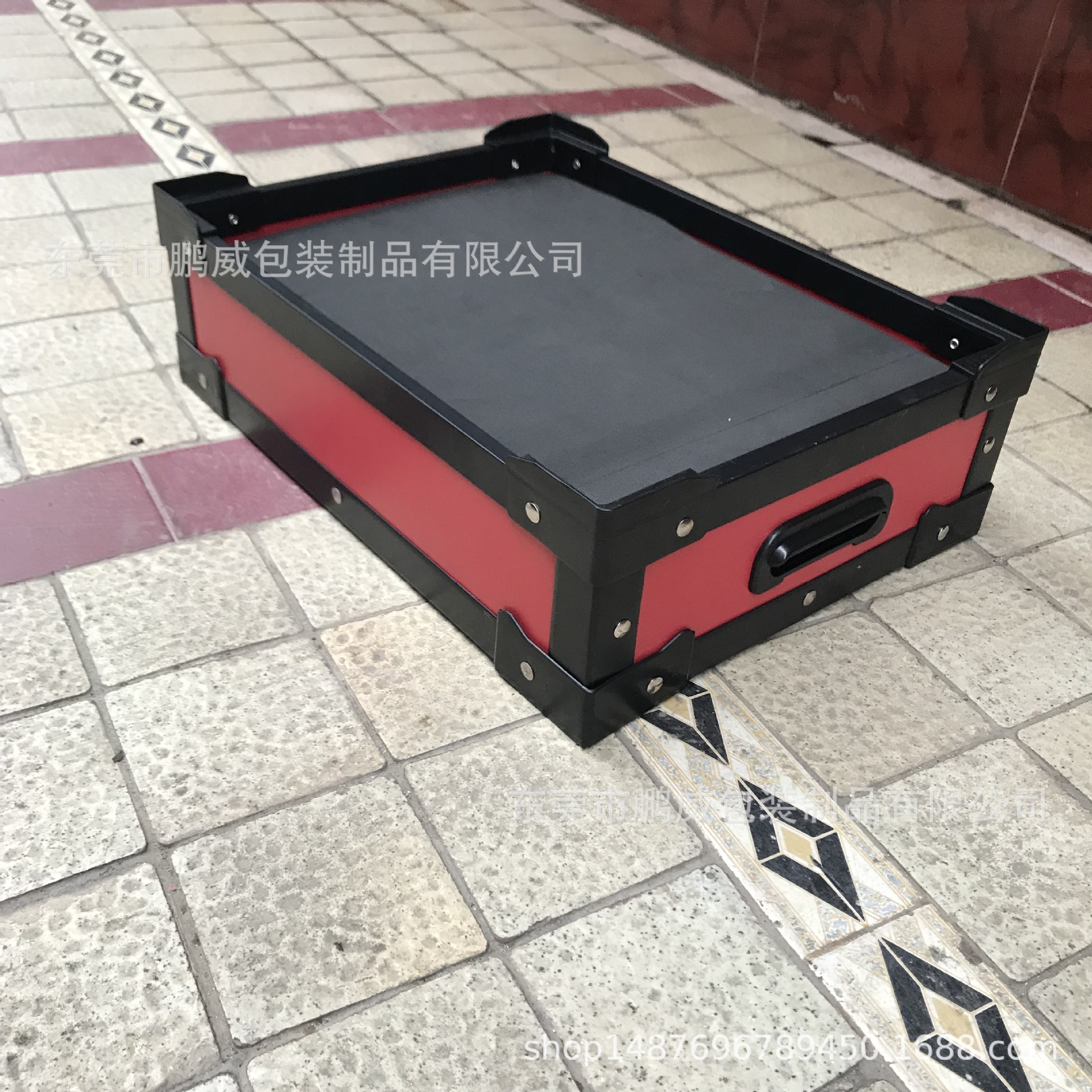 广州中空板折叠周转箱 深圳中空板骨架箱 东莞加硬防静电板刀卡箱