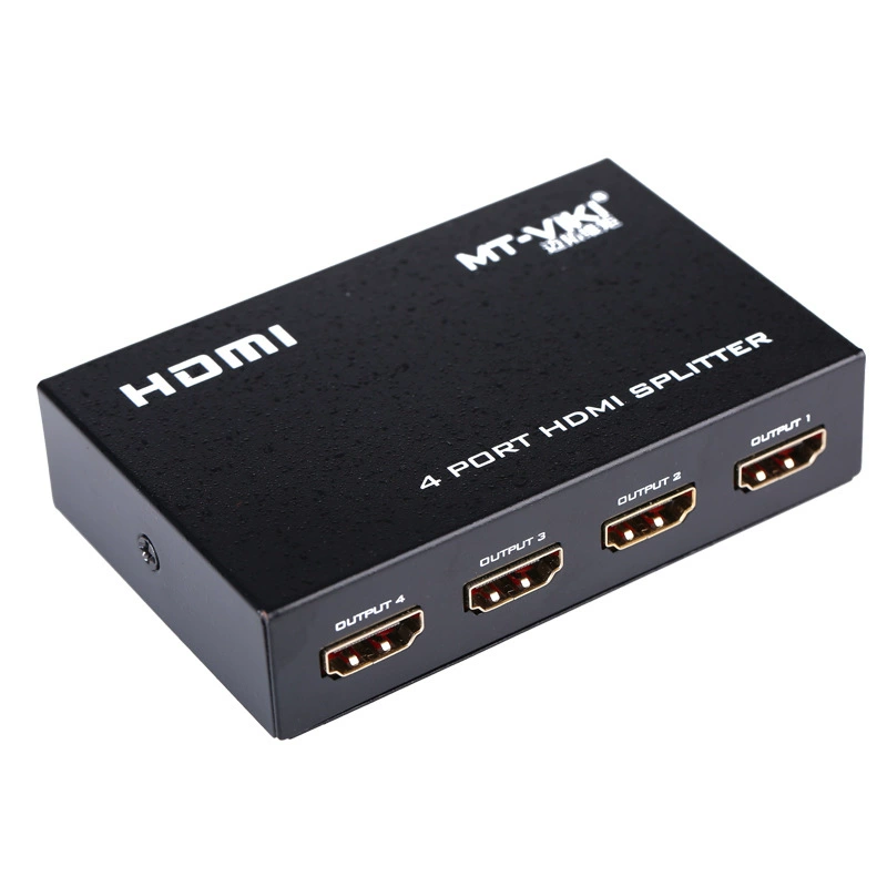 Истинное MT-SP104M 4 HDMI распределительное устройство 1 к 4, одноточечное, четыре HD-экрана