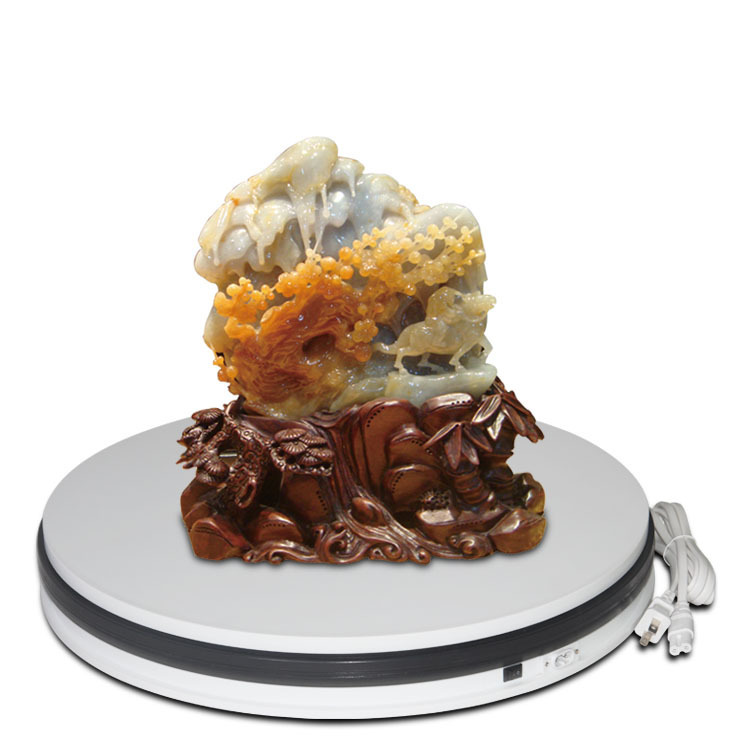 45cm auto-eléctrico de la pantalla giratoria soporte disco giratorio vídeo 360 grados fotografía modelo fábrica al por mayor