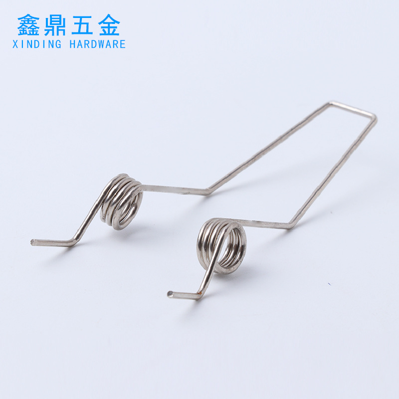 厂家定制 不锈钢双扭簧压簧电器玩具灯具扭簧批发各规格扭转弹簧