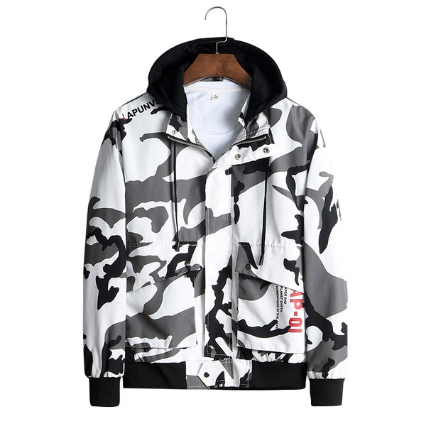 Men’s camouflage slim coat in spring and Autumn