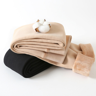 200斤加肥加大碼胖mm富姐高腰錦綸抗起球高密500g連襪打底褲女