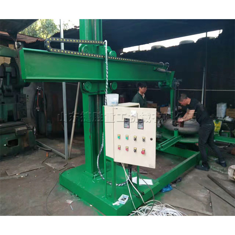 不锈钢封头抛光机 圆封头筒体罐体砂光机 变频无极调速拉丝机