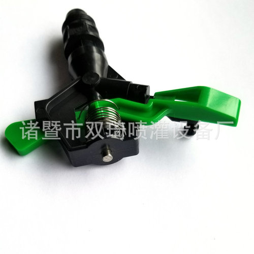 Rocker arm 4-point nozzle plastic rotary single spray (adjustable water spray) lawn and garden sprinkler irrigation