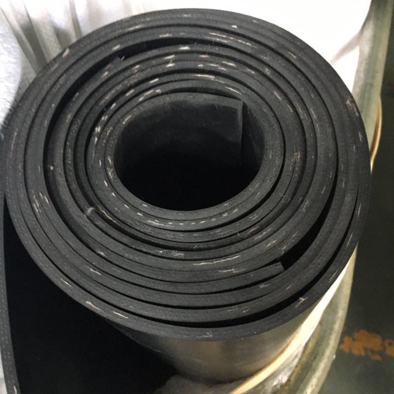 长期供应  夹不锈钢丝橡胶板 胶板 耐压 橡胶垫 胶板