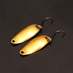 遨瀧 勺型馬口路亞亮片淡水溪流溪哥小翹嘴桂魚白條專殺小鈎單鈎