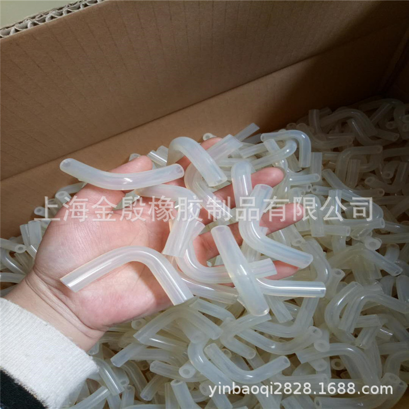 供应硅胶弯管 直角弯管 食品级橡胶管 接头管 90度弯管