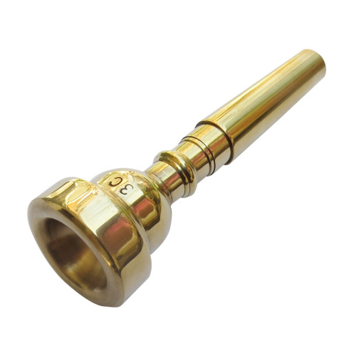 Youth trumpet small mouthpiece labor-saving 3C 5C 7C gold silver copper mouthpiece wind instrument accessories