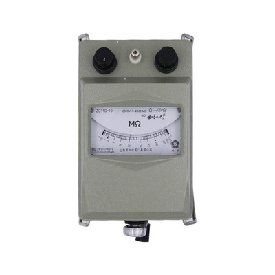 Meg Shanghai Meter factory ZC11D-10 Megger 2500V Shake table Insulation resistance meter