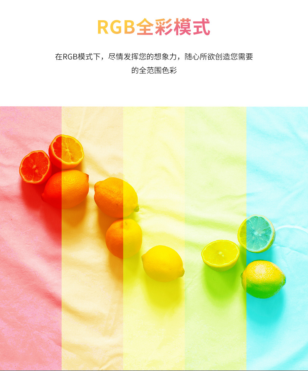 图立方全彩LED平板补光灯摄影摄像灯RGB影视舞蹈拍摄灯面板灯-阿里巴巴