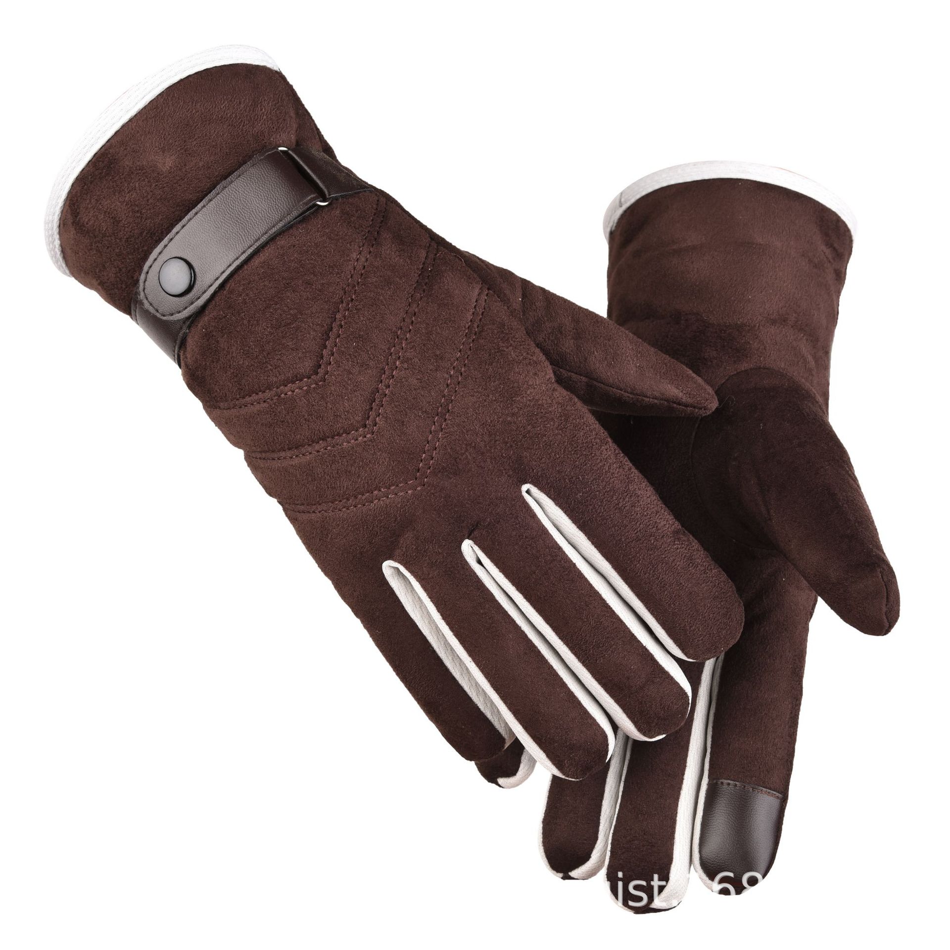 Stylish winter gloves