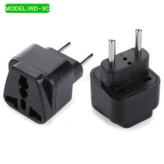 WD-9C Travel Adapter European Standard Plug Adapter Vietnam Socket European Standard Converter Plug Country Standard to European Standard Plug