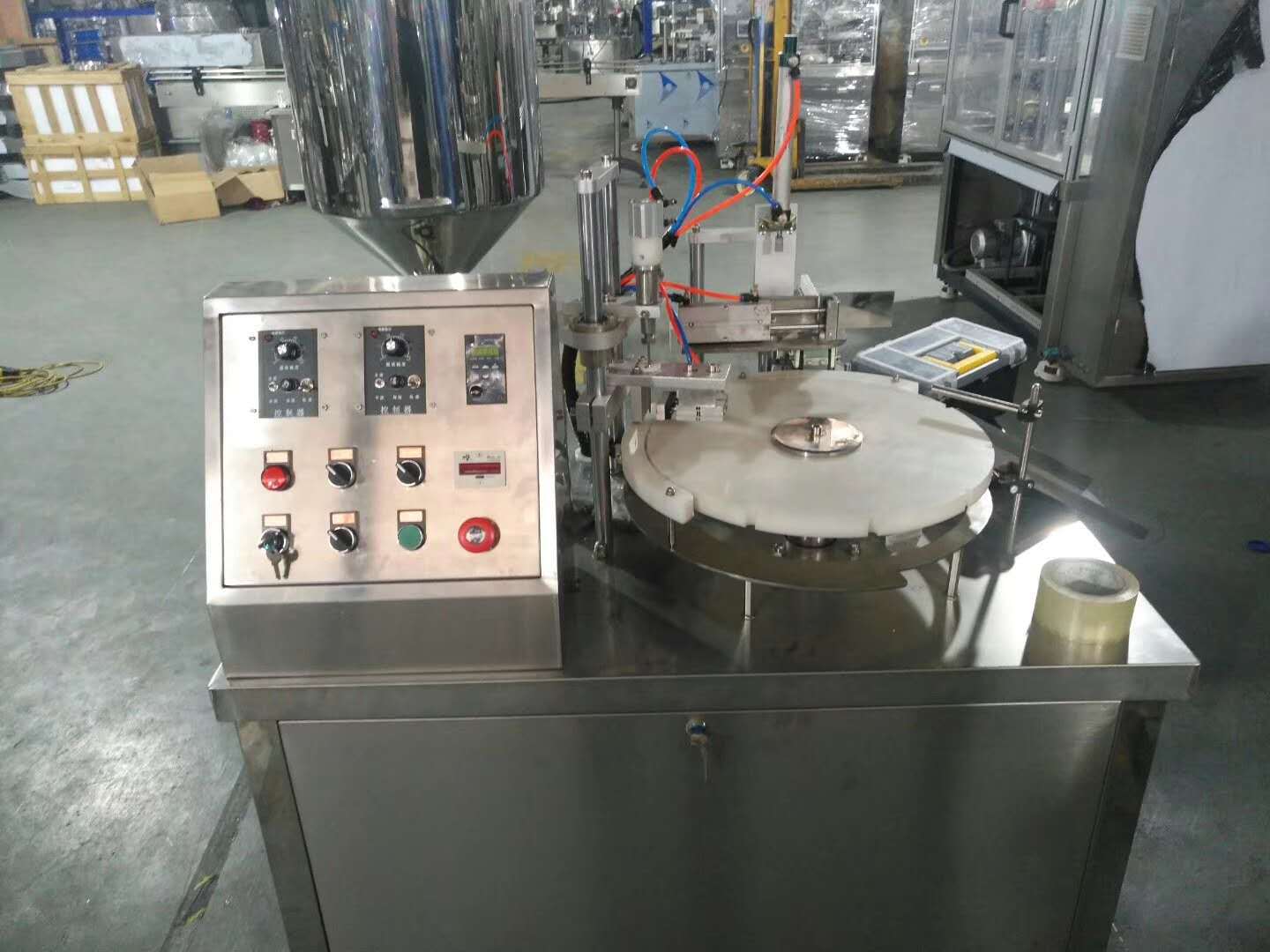 全自动妇科凝胶灌装机 注射剂凝胶灌装机 凝胶灌装机 助推给药