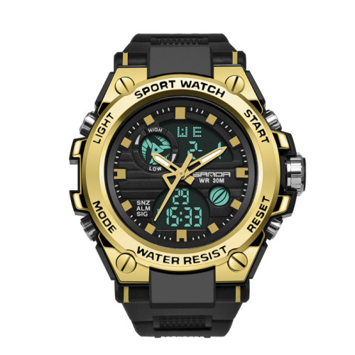 SANDA739 multifunctional waterproof electronic sports watch e-commerce hot-selling watch one piece drop shipping sports watch