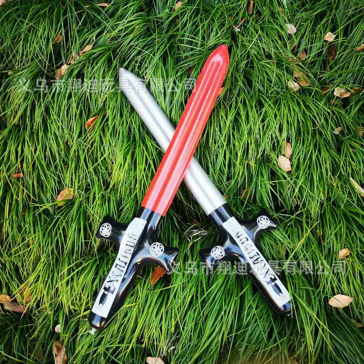 Xiangdi ПВХ надувной меч в наличии оптом Надувная Детская игрушка Amazon моделирование оружия надувной меч