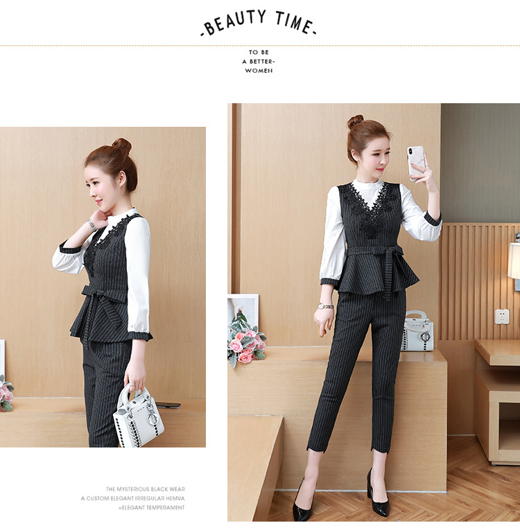 Costume femme en Mélange de coton - Ref 3335092 Image 17