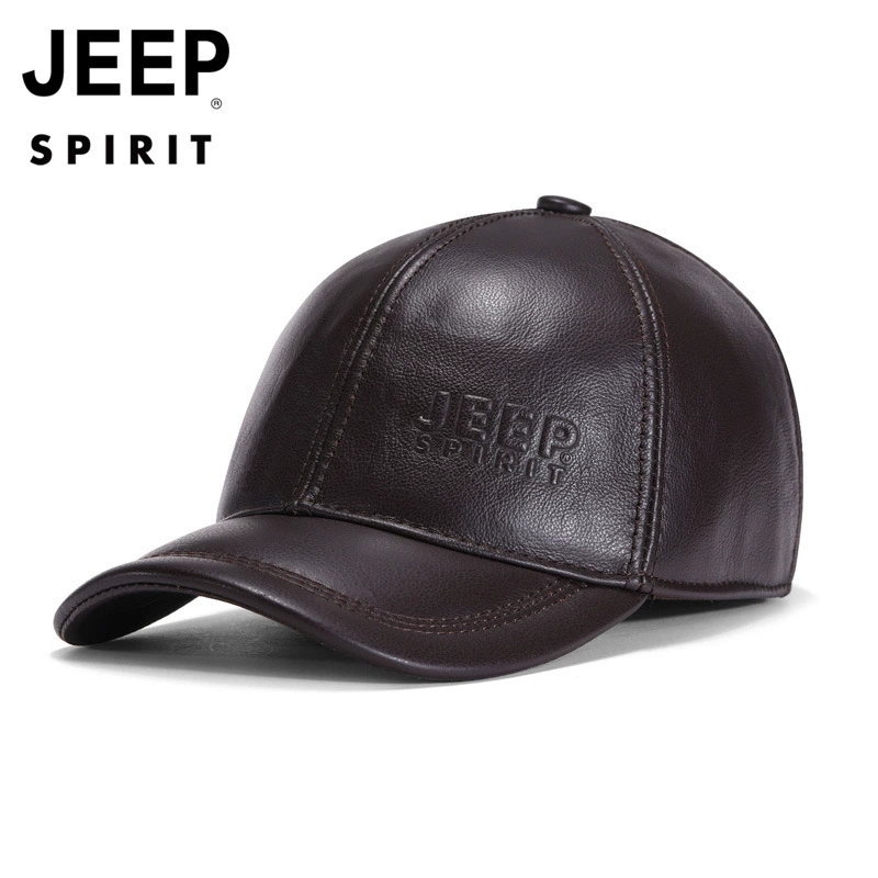 Кожаная бейсболка для мужчин JeepSpirit OM18CD996CA0024