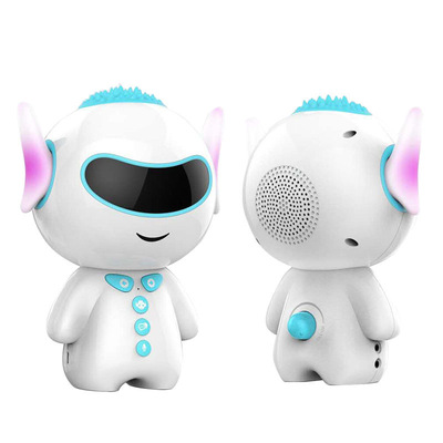 胡巴儿童智能早教机器人语音互动WiFi学习机故事机礼品玩具工厂|ms