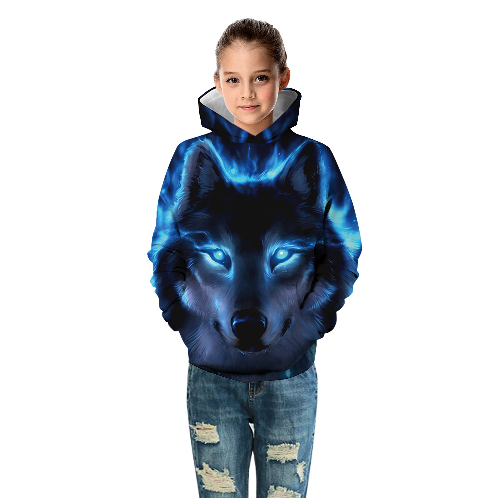 Sweat pour enfants Cosplay Loup en 3D - Ref 3423938 Image 36