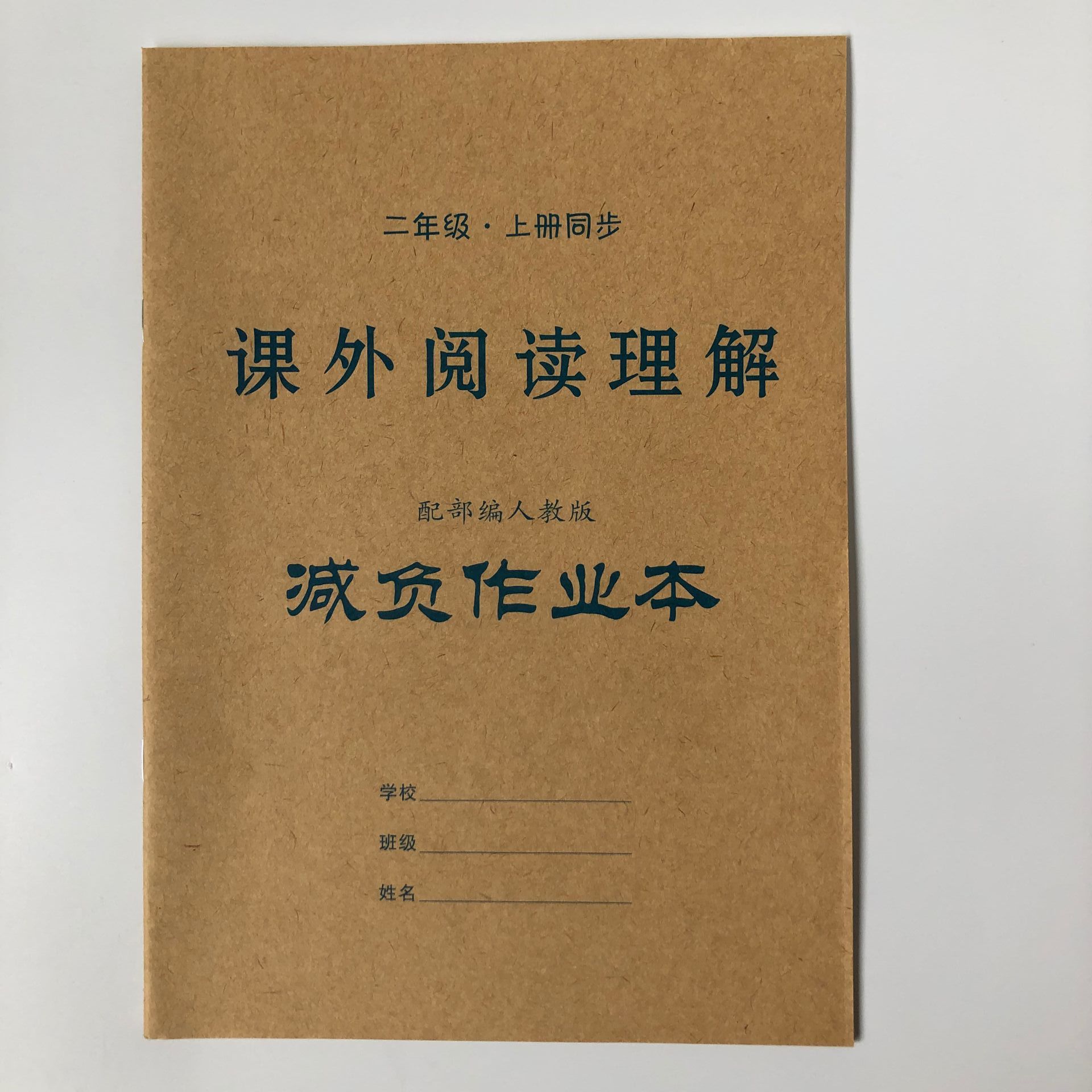 2019年部编人教版二年级上册阅读理解理解练习作业本