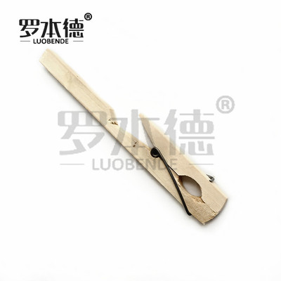 Laboratory supplies 180mm wooden  Long handle Handheld Tube clip Teaching equipment student experiment tool