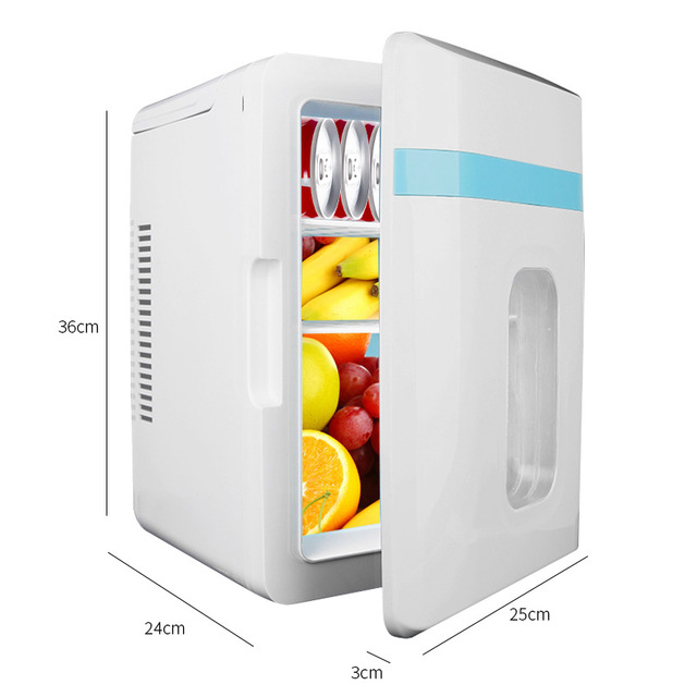 迷你汽车小冰箱家车两用10l冷暖箱12 2v通用车载冰箱