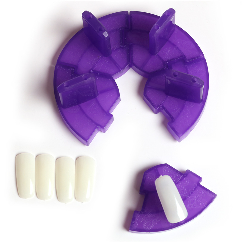 Herramientas de práctica de Arte de uñas Lotus titular desmontable pieza de uñas práctica rack Esmalte de uñas pegamento trabajo soporte de exhibición