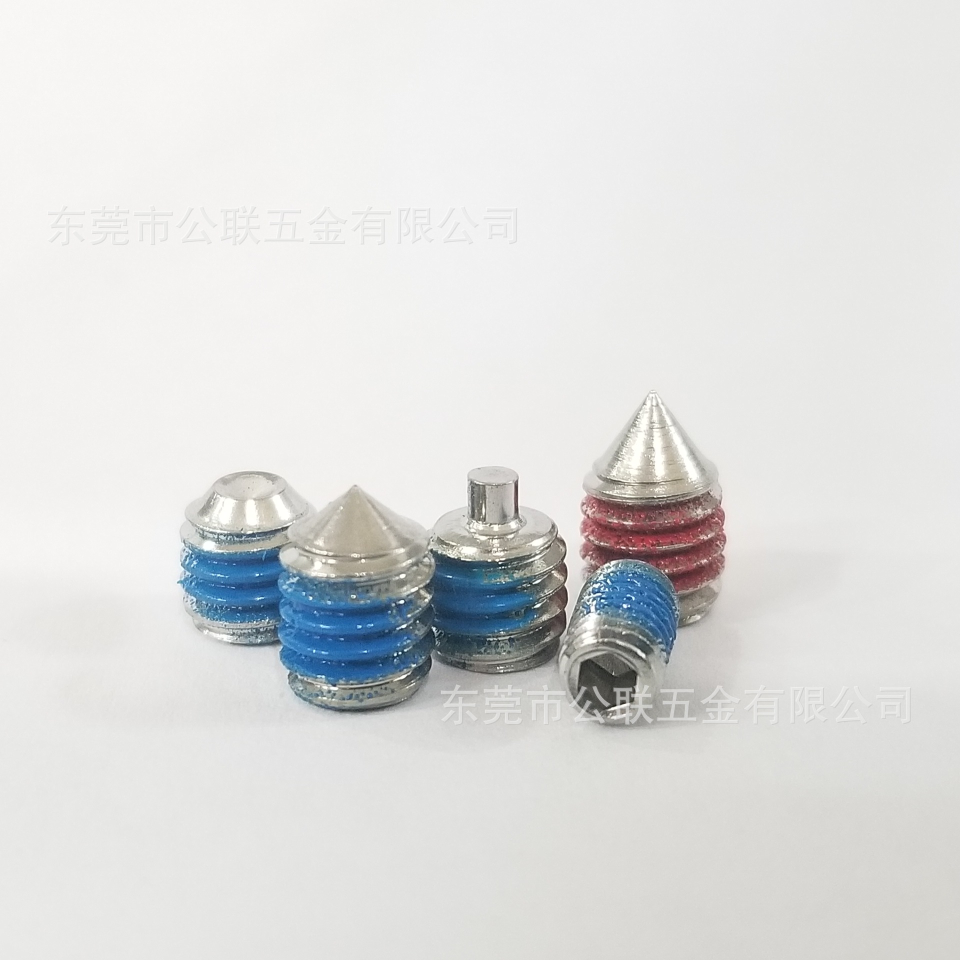 东莞现货不锈钢304本色内尖紧定螺丝M6*8 尖端机米螺丝可定做