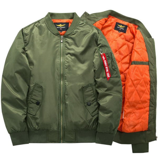 Men’s bomber jacket in autumn and winter