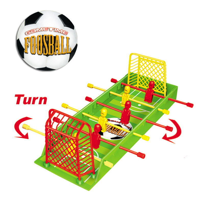 Niños Qizhi fútbol de mesa deportes juguetes padre-hijo batalla mini DIY Placa de fútbol juego de mesa regalos comercio exterior