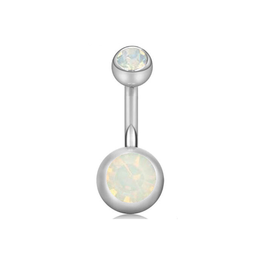 Stylish Stainless Steel Navel Ring Dangle Belly Button Piercing Jewelry Set for Women detail image 14
