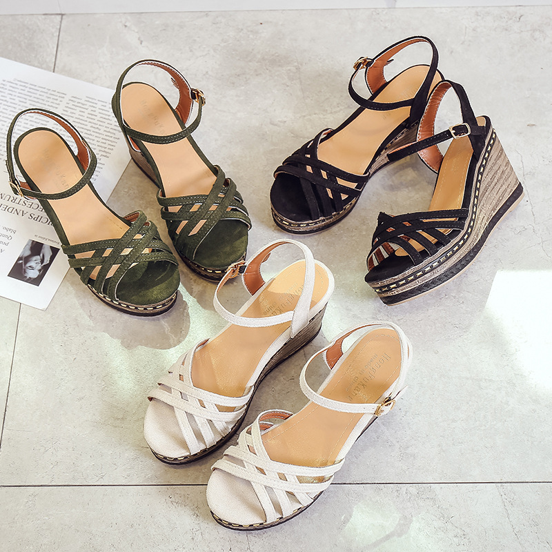 Chaussures été pour femme en Caoutchouc - Ref 3345511 Image 73