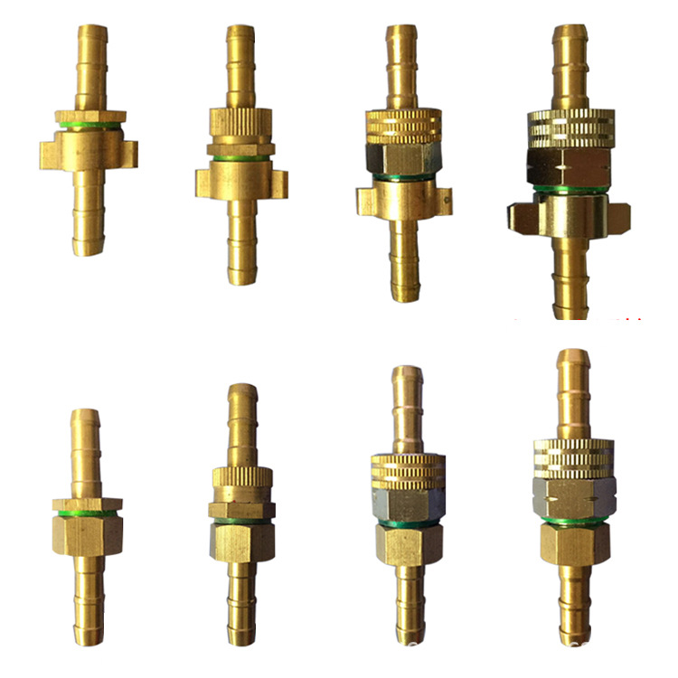 农用高压打药管铜接头活动组件农用胶管液压钢套打药机出水管接头