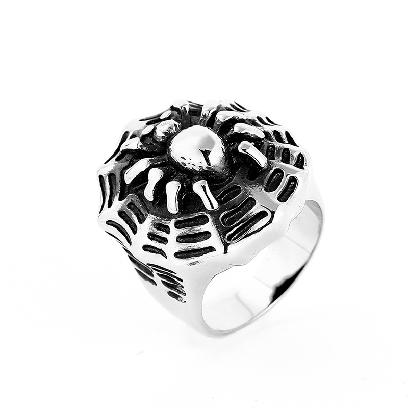 TitaniumStainless Steel Fashion  Ring  Steel color8  Fine Jewelry NHIM1697Steelcolor8picture2