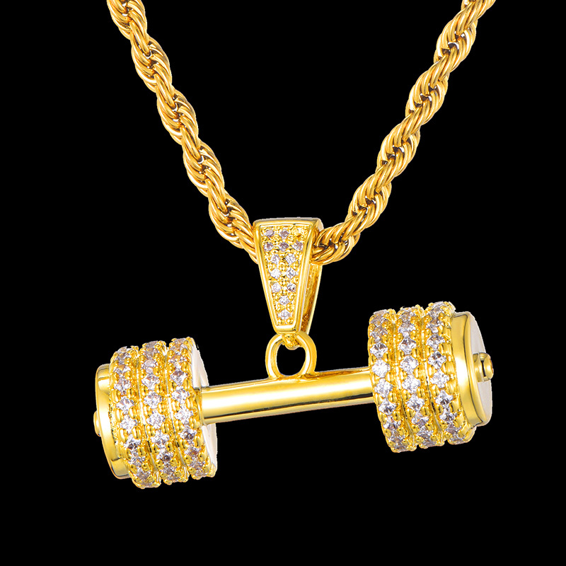 Dumbbell Pendant Image 2