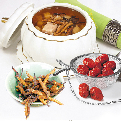 Mingwei 304 stainless steel seasoning ball for tea, meat and soup, Weibao seasoning ball, spice stew, brine ball for tea