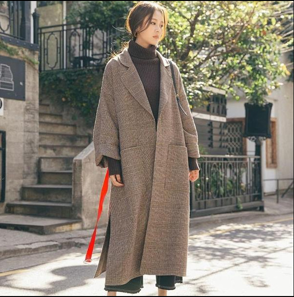 Plaid Coat Image 6