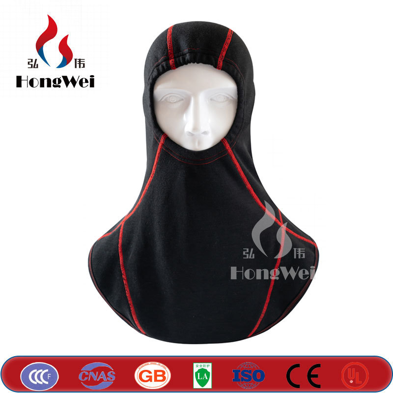 EN13911欧标芳纶兰精阻燃隔热耐高温防暴消防头罩 灭火防护头套