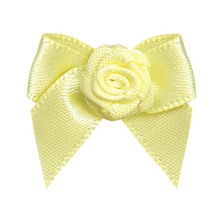 Yao Ming DIY accesorios de ropa interior accesorios para el cabello ropa interior caja de regalo decoración de flores rosa 3 puntos cinta arco