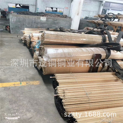耐磨H59厚壁黄铜管 70 80 90mm空心黄铜管H62 连铸Qsn4-3锡青铜管