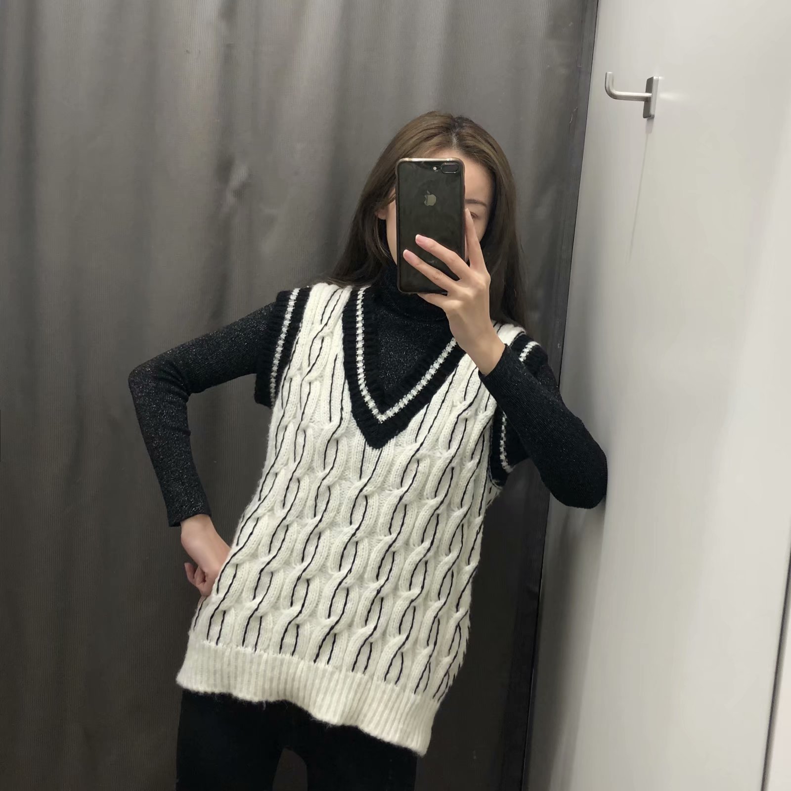 Gilet femme en Mélange de coton - Ref 3317283 Image 10