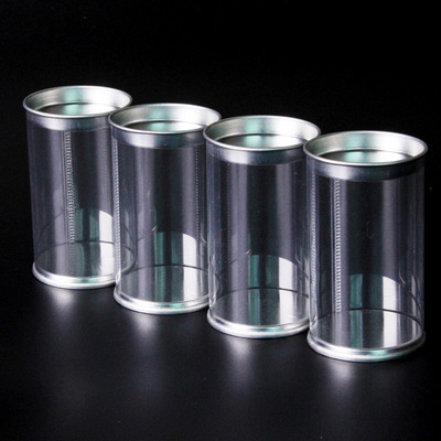 粉撲盒 葫蘆粉撲美妝蛋收納盒 PVC圓筒盒子 塑料桶罐馬口鐵圓筒盒