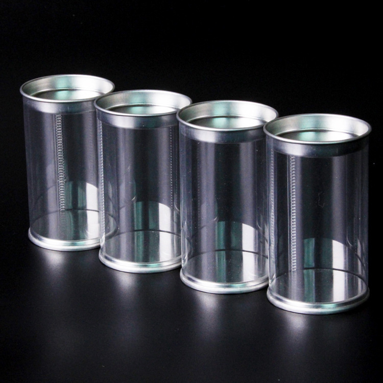 粉撲盒 葫蘆粉撲美妝蛋收納盒 PVC圓筒盒子 塑料桶罐馬口鐵圓筒盒