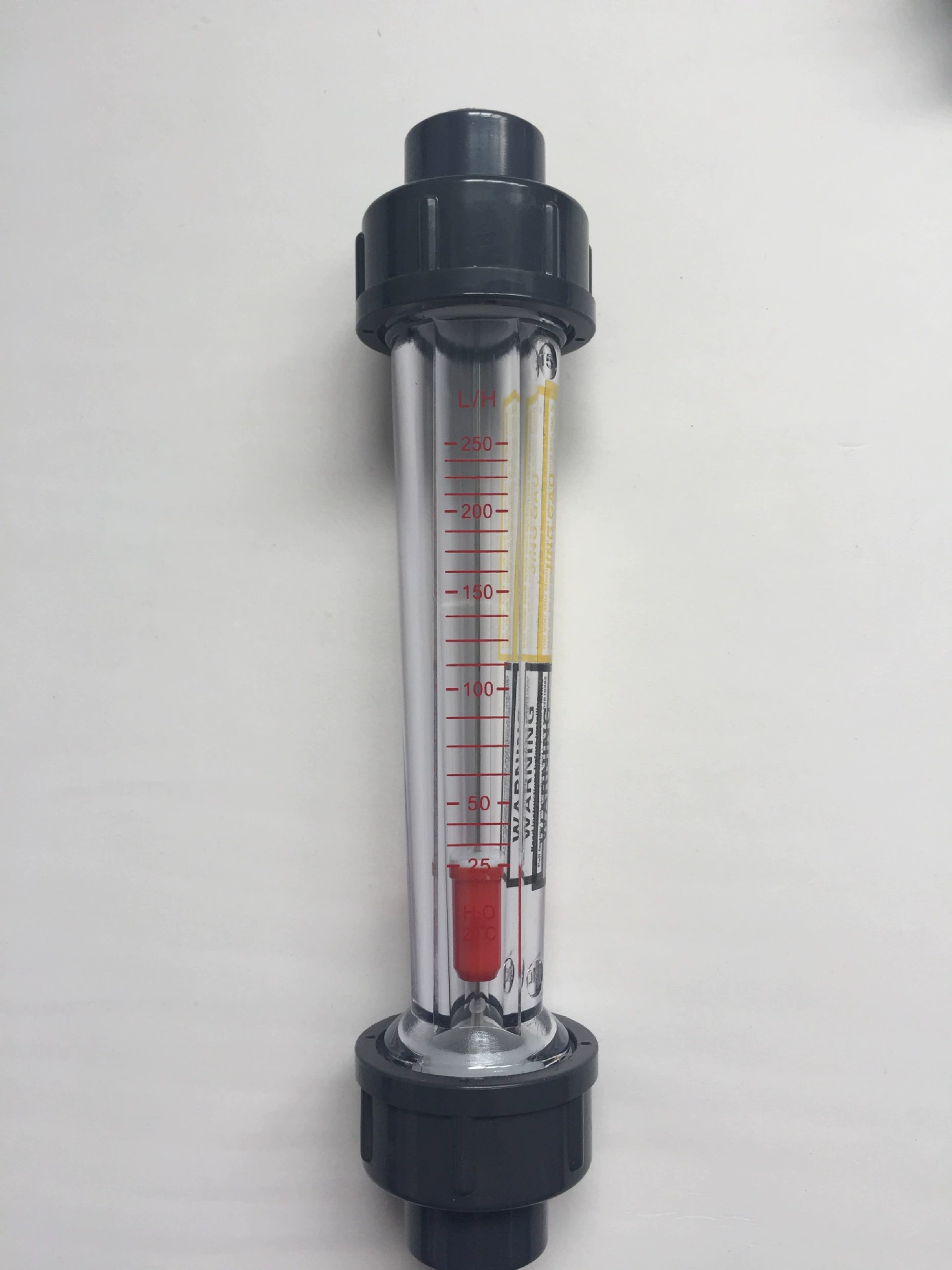 LZS-15D чистая вода обратно в воду, активная вставка, резьбовой интерфейс стеклянная короткая труба, пластиковая труба, роторный поплавок расходомер