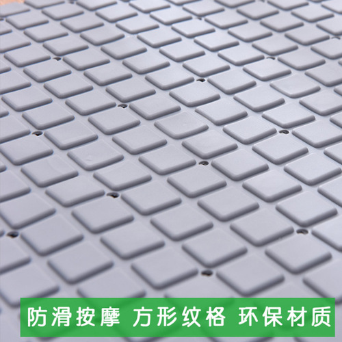 Original supply bathroom anti-slip mat shower foot mat plastic mat hotel bathroom anti-slip 38X69 dropshipping one piece