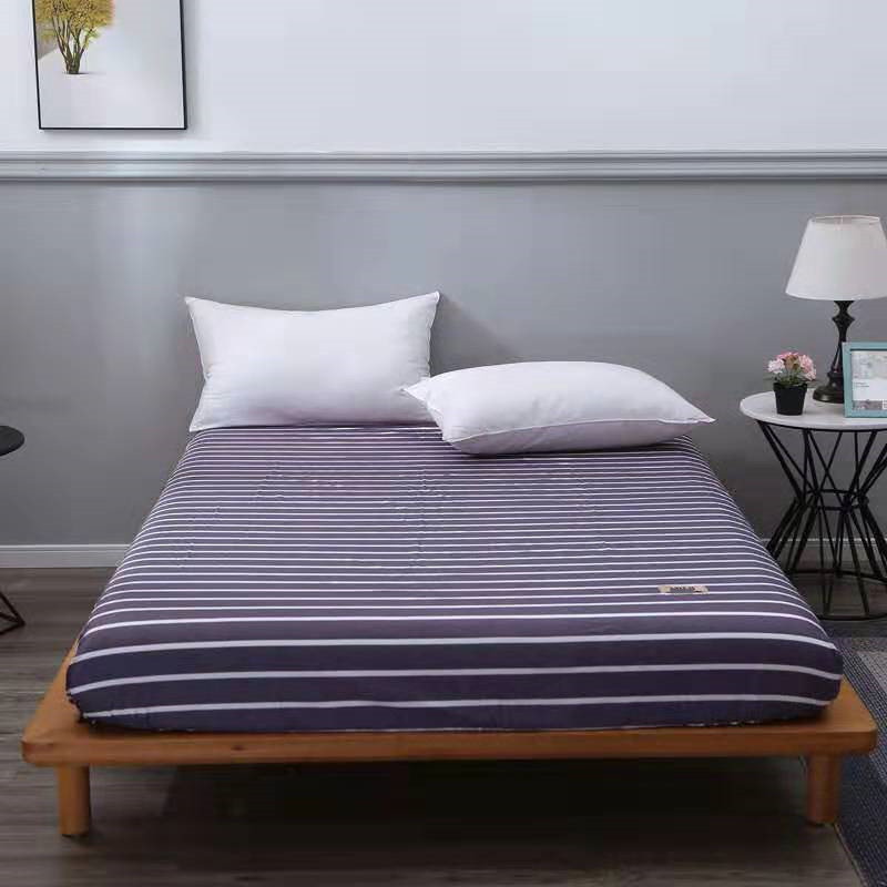 wechat Business Explosive money Unstamped Bed cover singleton Washed cotton Simmons smart cover non-slip Mattress cover hotel Bedspread