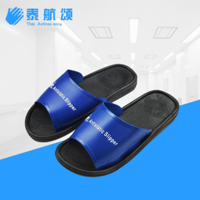 Anti-static Clean Free workshop Anti-static The shoes PVC slipper men and women blue non-slip slipper