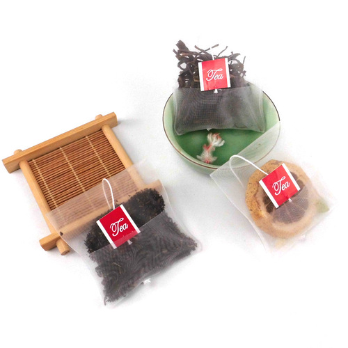 Tea bag disposable nylon bubble tea bag tea small filter bag floral tea bag reflex tea bag label manufacturer